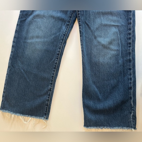 EUC RARE Levi’s Ribcage Straight Ankle Women's Jeans Premium Denim 27 X 27 - Picture 6 of 10